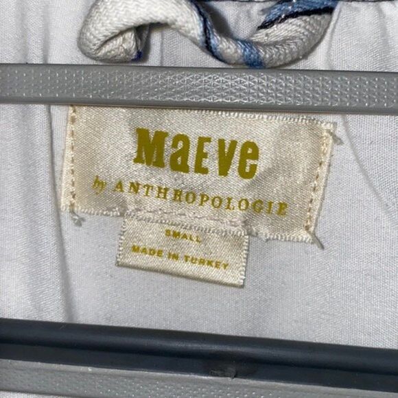 Maeve by Anthropologie Striped Shirt Jacket Womens Size Small - Picture 14 of 16